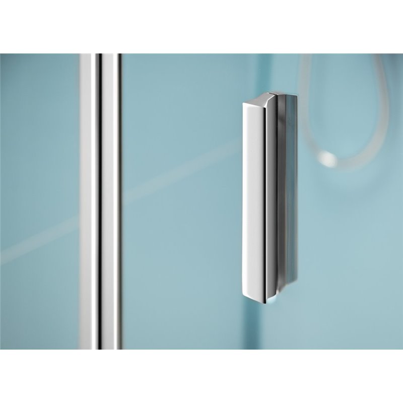 Polysan EASY LINE obdĺžniková sprchová zástena 800x1000mm, skladacie dvere, L/P varianta, číre sklo EL1980EL3415