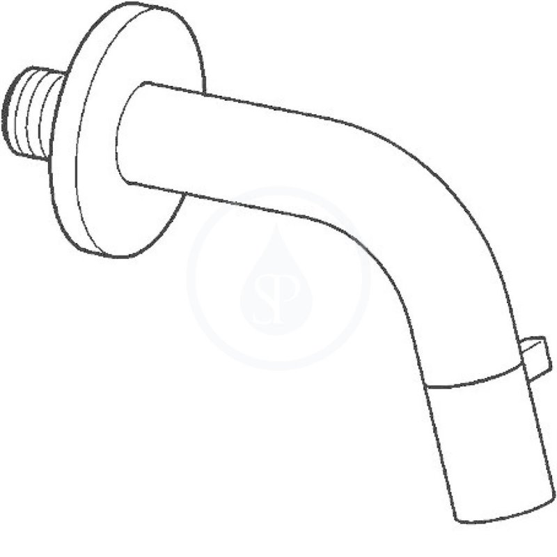 Hansa Nova Style - Umývadlový nástenný ventil, chróm (50868101)