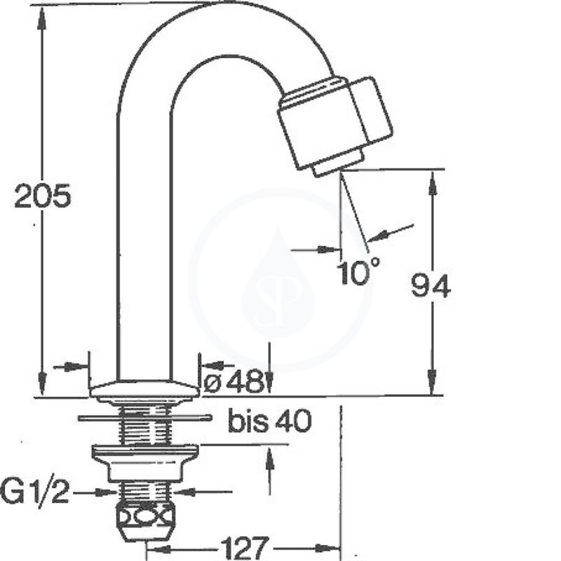 Hansa Nova - Umývadlový stojančekový ventil, chróm (00918101)