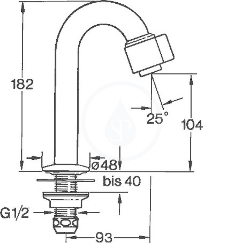 Hansa Nova - Umývadlový stojančekový ventil, chróm (00938101)