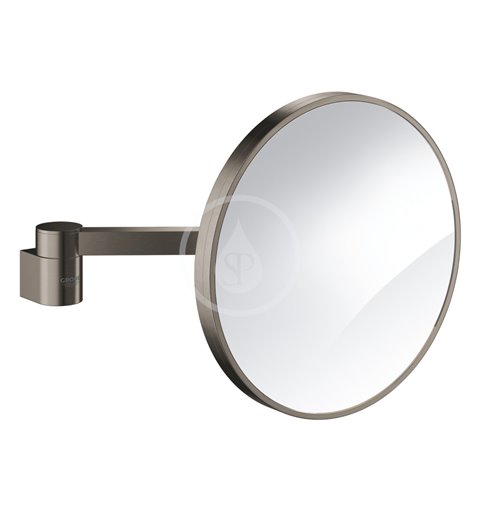Grohe Selection - Kozmetické zrkadlo, kefovaný Hard Graphite (41077AL0)