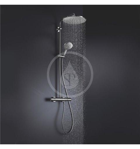 Grohe Rainshower SmartActive - Sprchový set 310 s termostatom, 9,5 l/min, 3 prúdy, chróm (26648000)