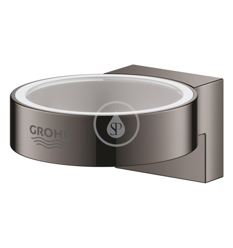 Grohe Selection - Držiak pohára/mydlovničky, Hard Graphite (41027A00)