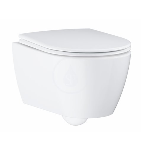 Grohe Essence - Závesné WC, rimless, PureGuard, alpská biela (3957100H)