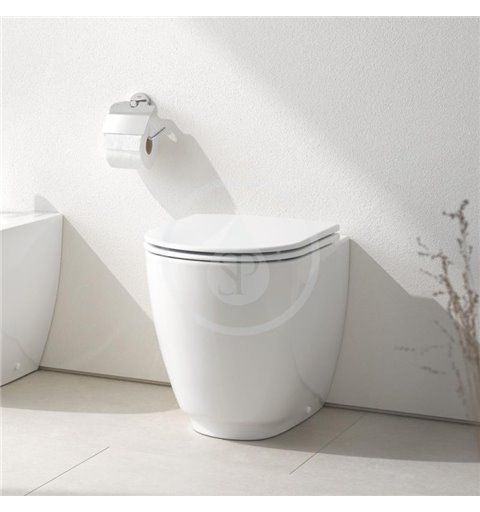 Grohe Essence - Stojace WC, rimless, PureGuard, alpská biela (3957300H)