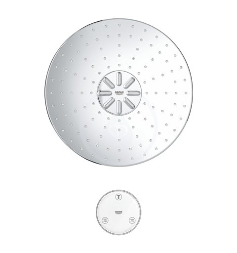 Grohe Rainshower SmartConnect - Hlavová sprcha 310 9,5 l/min s diaľkovým ovládaním, 2 prúdy, chróm (26641000)