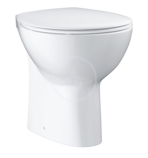 Grohe Bau Ceramic - Stojacie WC, rimless, alpská biela (39431000)