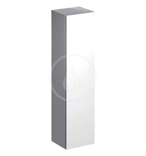 Geberit Xeno 2 - Skrinka vysoká 1700x400 mm, zrkadlo vo vnútri, lesklá biela (500.503.01.1)