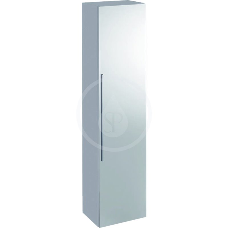 Geberit iCon - Zrkadlová skrinka, 360 mm x 1500 mm x 309 mm - skrinka, biela lesklá (840150000)