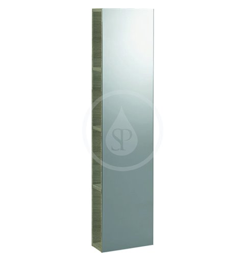 Geberit iCon - Zrkadlová skrinka 280x1200x140 mm, platinová lesklá (840030000)