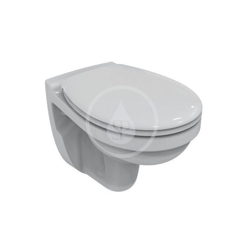 Geberit Kombifix - Súprava na závesné WC + klozet a sedadlo Ideal Standard Quarzo – súprava s tlačidlom Sigma50, výplň biela 110
