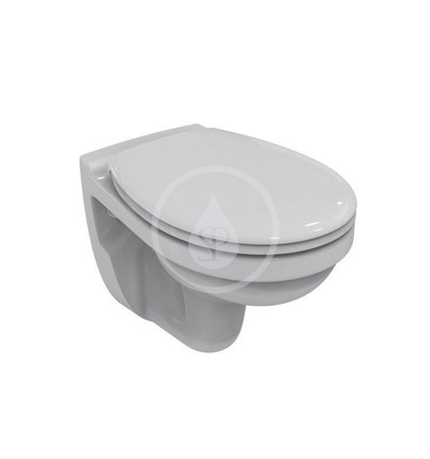 Geberit Duofix - Súprava na závesné WC + klozet a sedadlo softclose Ideal Standard Quarzo – súprava s tlačidlom Sigma50, výplň b