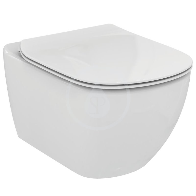Geberit Kombifix - Súprava na závesné WC + klozet a sedadlo softclose Ideal Standard Tesi – súprava s tlačidlom Sigma30, matný/l