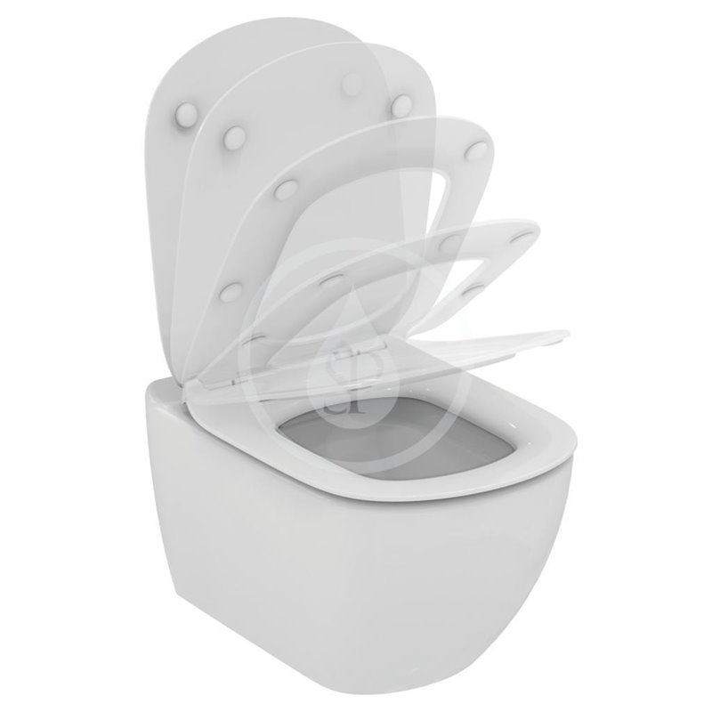 Geberit Kombifix - Súprava na závesné WC + klozet a sedadlo softclose Ideal Standard Tesi – súprava s tlačidlom Sigma50, výplň b