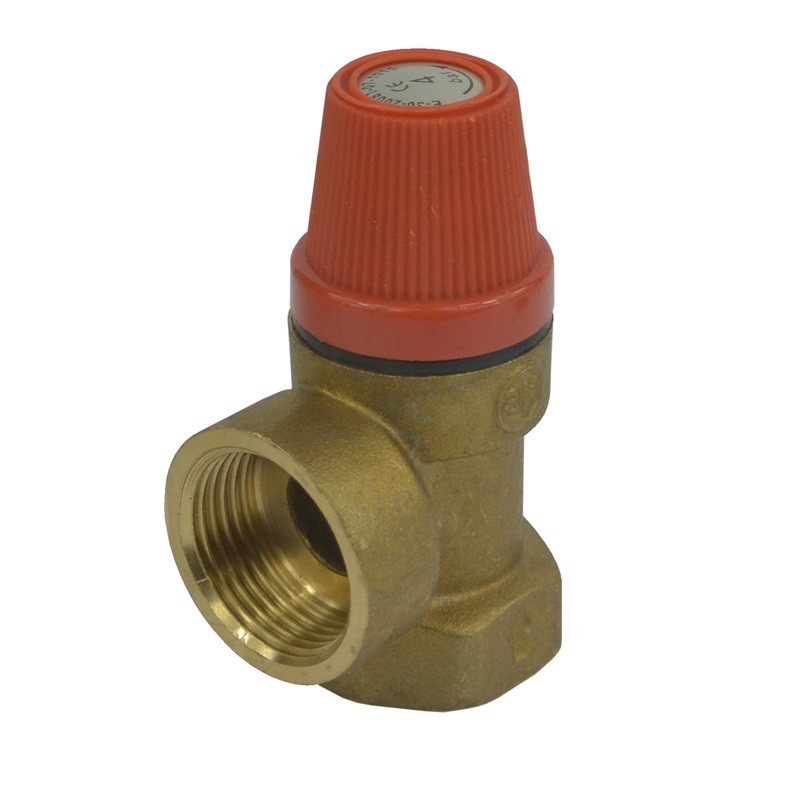 Klum Poisťovací ventil pre bojler s pevne nastaveným tlakom 2,5 bar, 1/2" PR2410