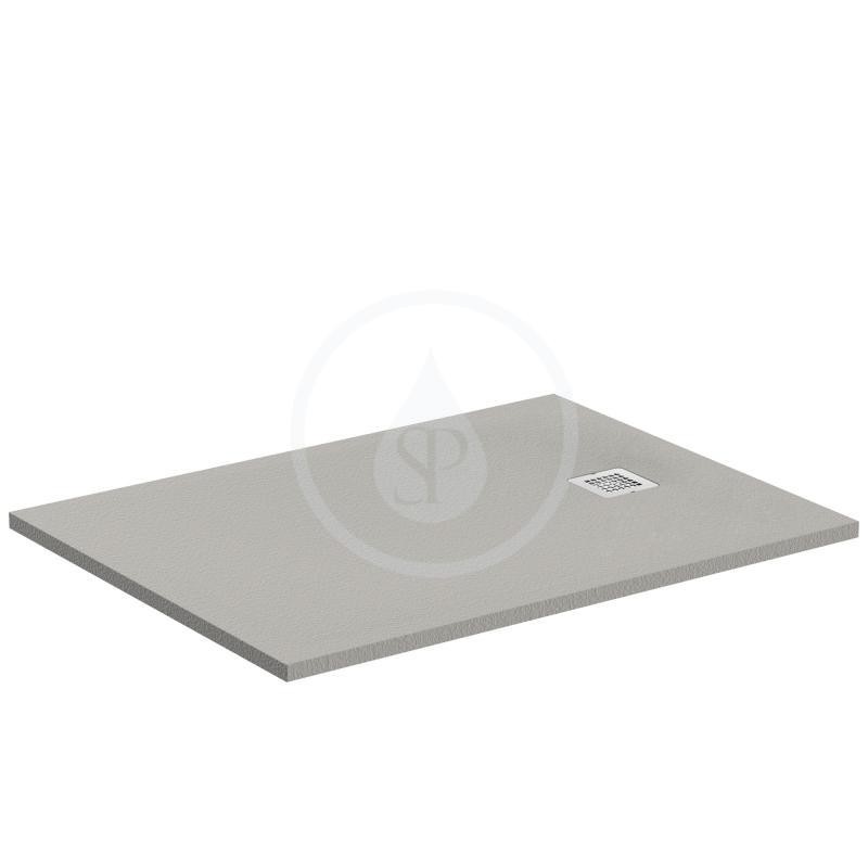 IDEAL STANDARD - UltraFlat S Sprchová vanička 1000 x 700 mm, betonově šedá K8218FS