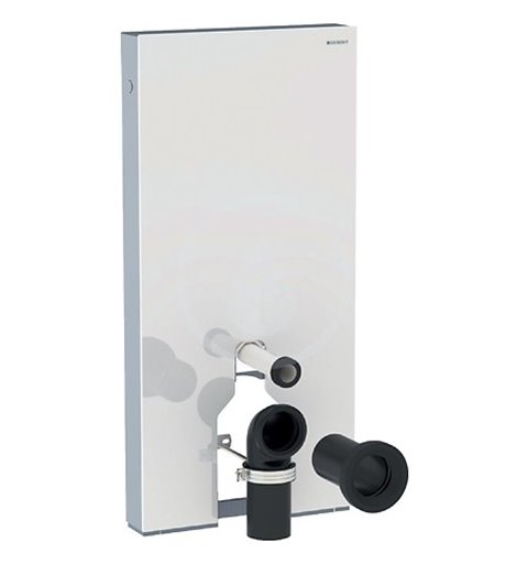 GEBERIT - Monolith Plus Sanitární modul pro stojící WC, 101&nbsp_cm, spodní přívod vody, bílá (131.201.SI.5)