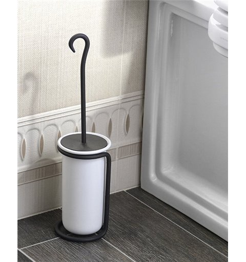Sapho REBECCA WC kefa na postavenie, čierna/keramika CC010