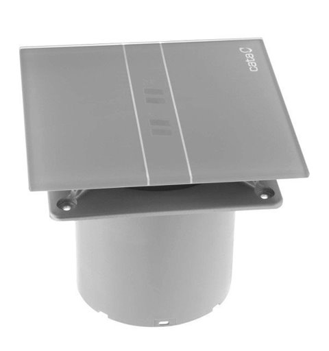Cata E-100 GBTH kúpeľňový ventilátor axiálny s automatom,4W/8W,potrubie 100mm, čierna 00900602