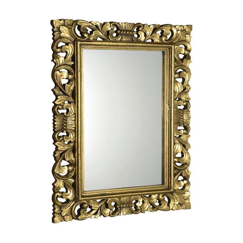 Sapho SCULE zrkadlo v ráme, 70x100cm, zlatá Antique IN163