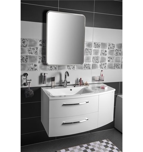 Sapho JULIE umývadlová skrinka 105x55x46,5cm, biela, ľavá JU105-3030