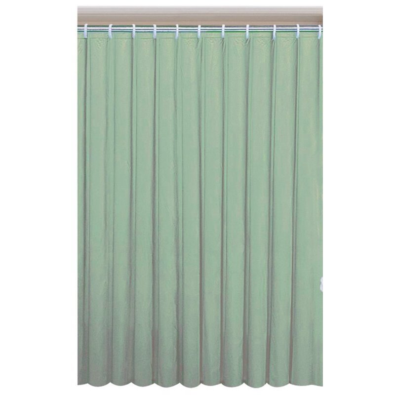 AQUALINE Záves 180x180cm,100% polyester, jednofarebný, zelená 0201103 Z