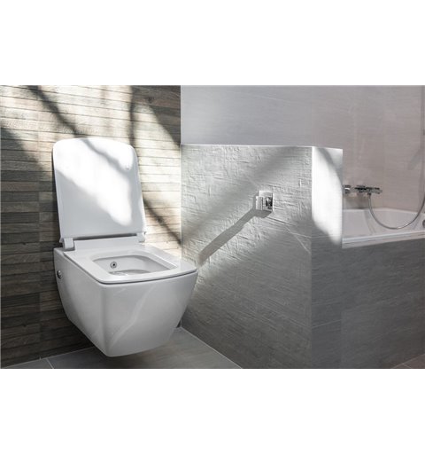 Isvea PURITY WC závesné 35x55,5cm s bidetovou sprškou (10PL02001-DL) 10PL02007-DL