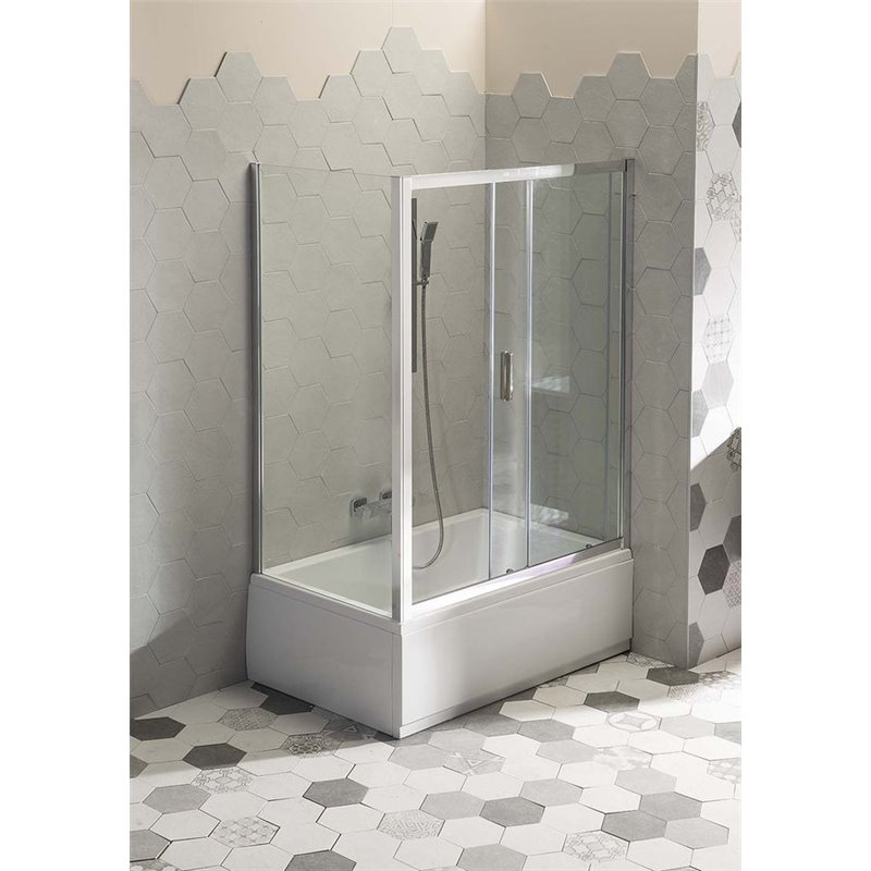 Polysan DEEP hlboká sprchová vanička obdĺžnik 100x90x26cm, biela 72340
