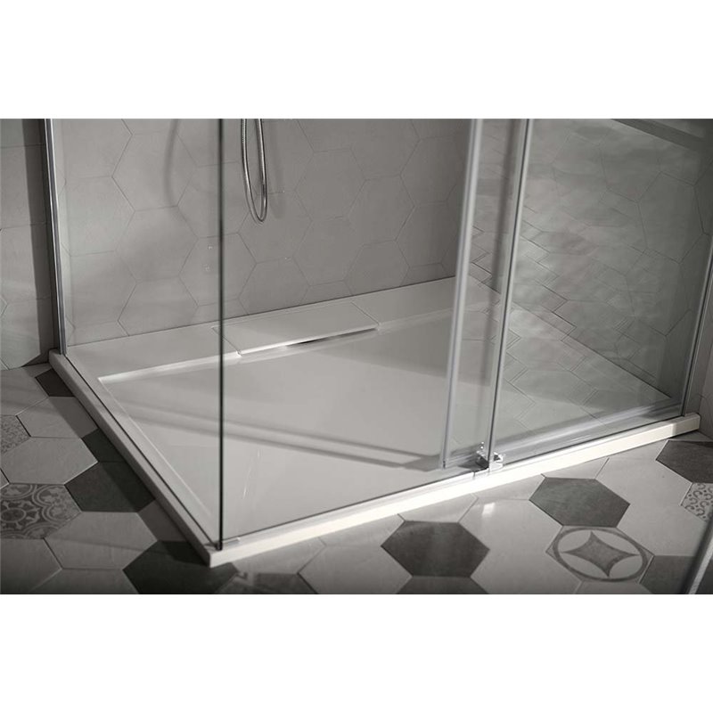 Gelco IRENA sprchová vanička z liateho mramoru, obdĺžnik , 120x100x3,5cm HI120100