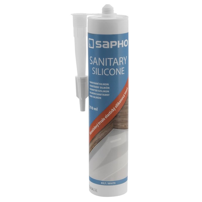 Sapho Sanitární silikon, 310ml, biela 2130100