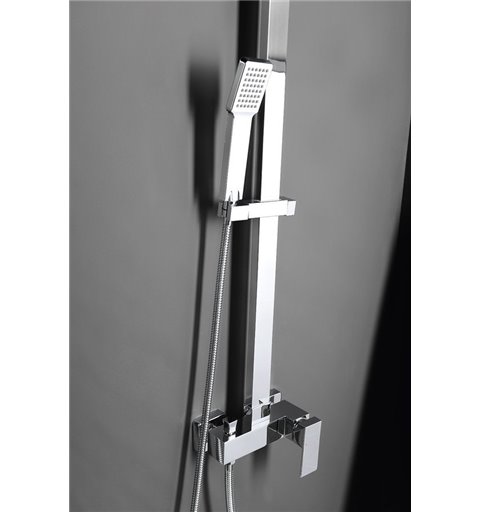 Sapho LATUS sprchový stĺp s batériou, chróm 1102-03