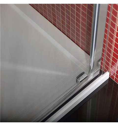 Polysan LUCIS LINE sprchové dvere 1100mm, číre sklo DL1115