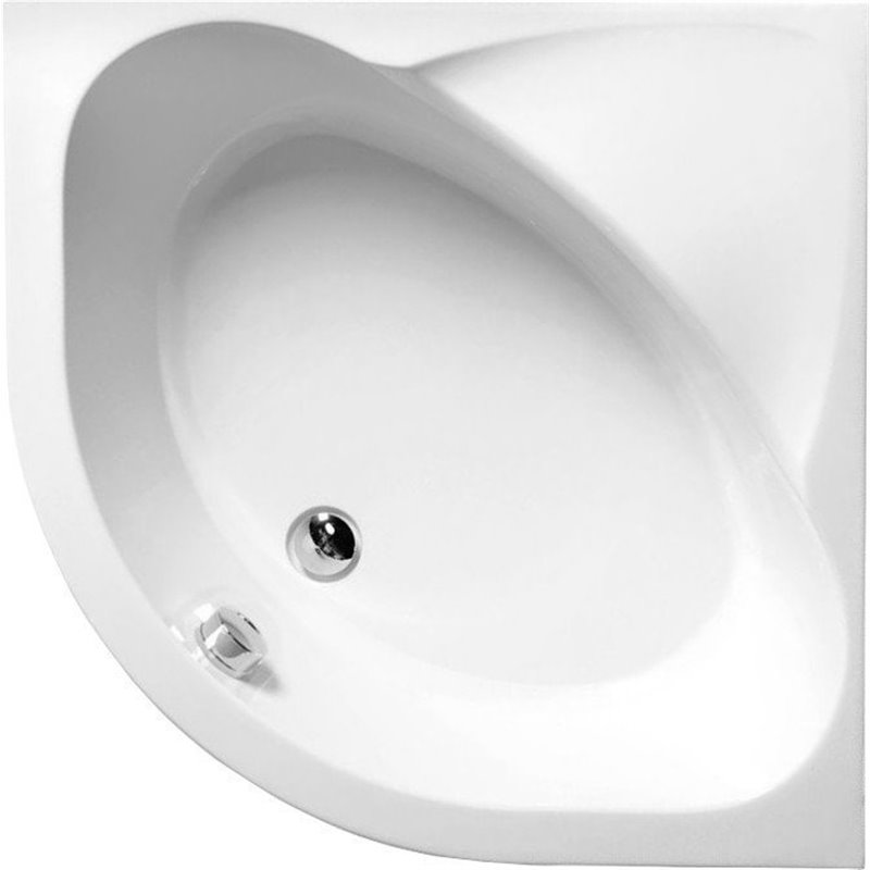 Polysan SELMA hlboká sprchová vanička štvrťkruhová 90x90x30cm, R550, biela 28611