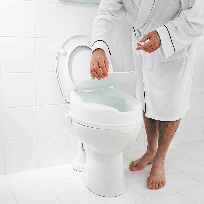 Ridder WC sedátko zvýšené 10cm, biele A0071001
