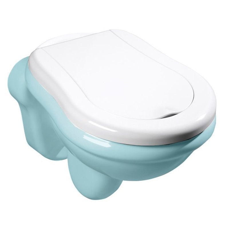 AQUALINE RETRO WC sedátko Soft Close, termoplast, biela 108901
