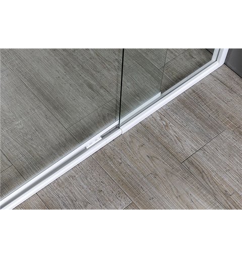 AQUALINE AMICO sprchové dvere výklopné 1040-1220x1850mm, číre sklo G100