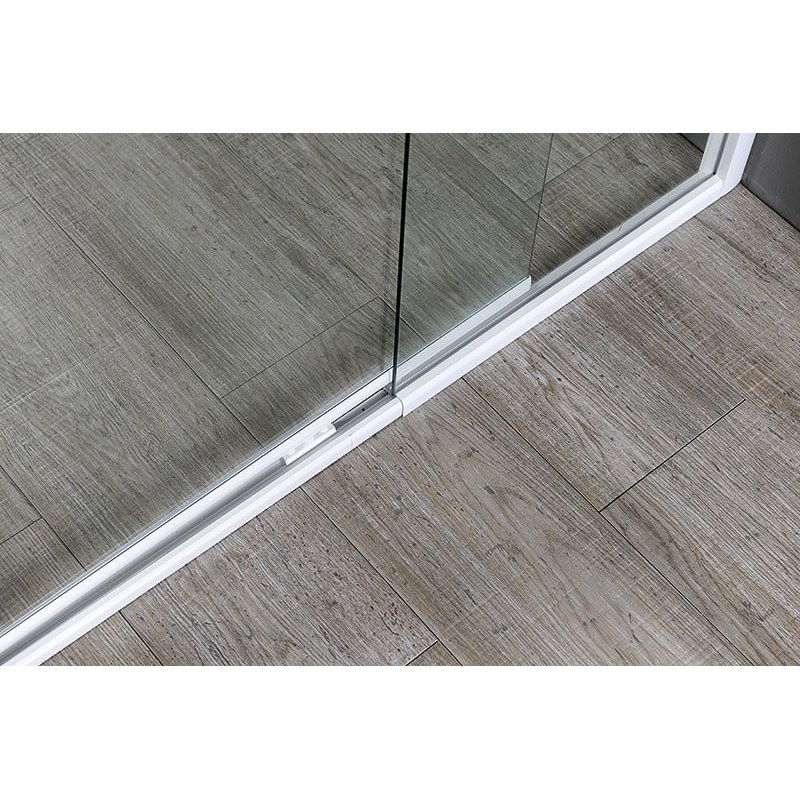 AQUALINE AMICO sprchové dvere výklopné 820-1000x1850mm, číre sklo G80