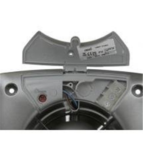 Cata X-MART 10H kúpeľňový ventilátor axiálny s automatom, 15W, potrubie 100mm, nerez 01044000