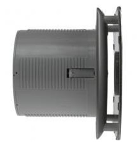 Cata X-MART 12H kúpeľňový ventilátor axiálny s automatem, 20W, potrubie 120mm, nerez 01054000