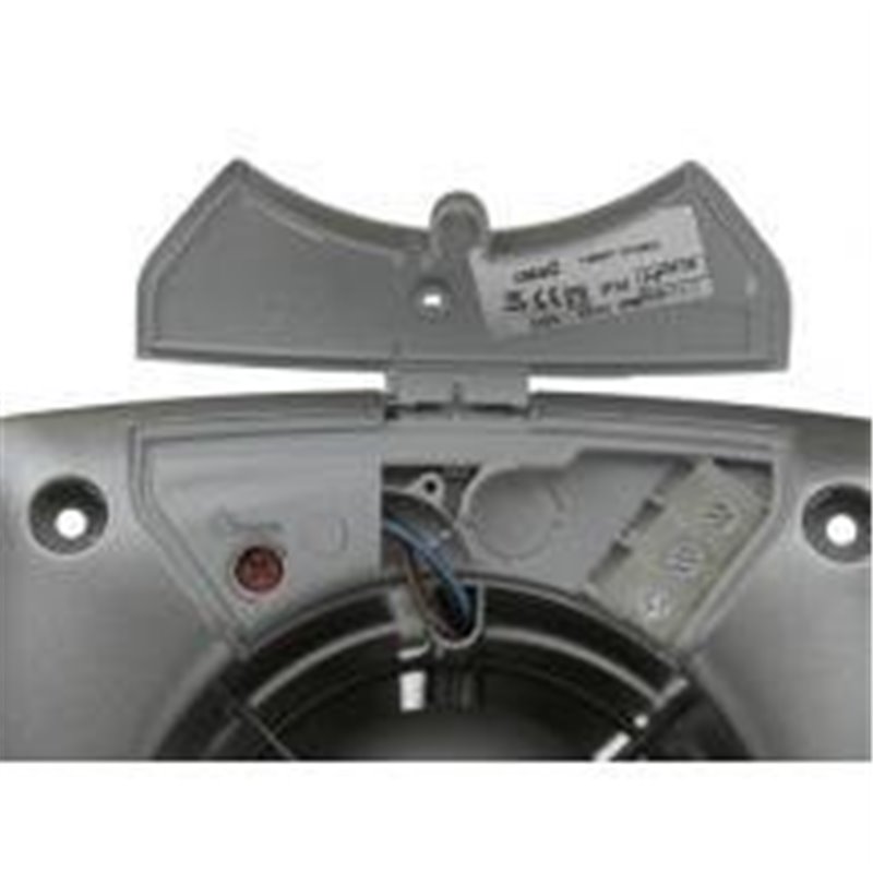 Cata X-MART 12 kúpeľňový ventilátor axiálny, 20W, potrubie 120mm, nerez 01050000