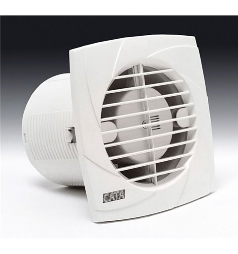 Cata B-10 PLUS T kúpeľňový ventilátor s časovačom, 15W, potrubie 100mm, biela 00981101