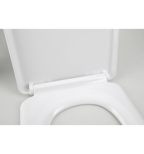 Sapho LENA WC sedátko Soft Close, antibakteriálne, duroplast, biela 1703-113