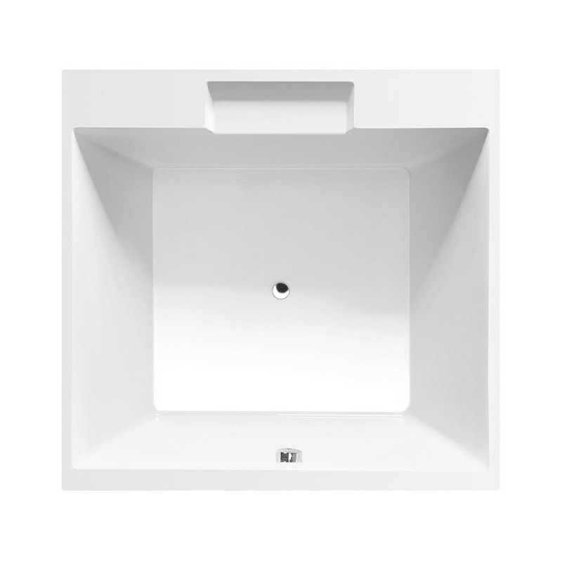 Polysan CAME štvorcová vaňa s konštrukciou 175x175x50cm, biela 23611