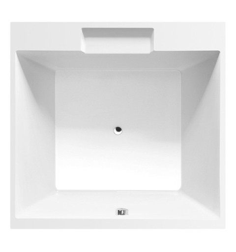 Polysan CAME štvorcová vaňa s konštrukciou 175x175x50cm, biela 23611