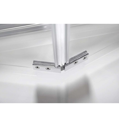 Polysan LUCIS LINE skladacie sprchové dvere 800mm, číre sklo DL2715