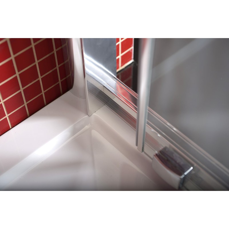 Polysan LUCIS LINE sprchové dvere 1400mm, číre sklo DL1415