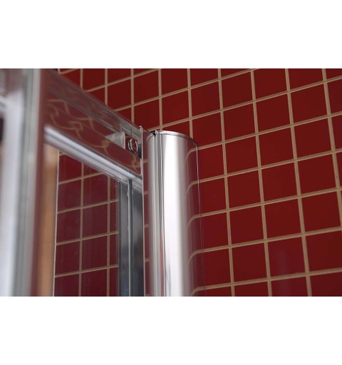 Polysan LUCIS LINE sprchové dvere 1500mm, číre sklo DL4215