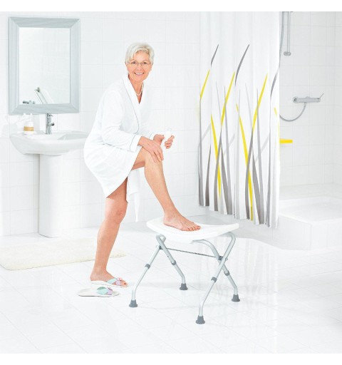 Ridder Kúpeľňová stolička, sklopná, biela A0050301