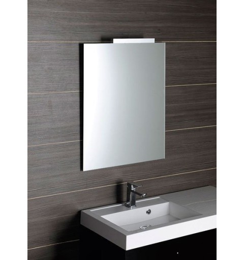 AQUALINE Zrkadlo 50x70cm, obdĺžnik, bez uchytenia 22492