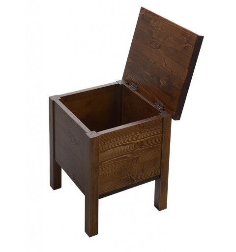 Sapho BRAND stolička s úložným priestorom 35x46x35cm, starobiela BA122